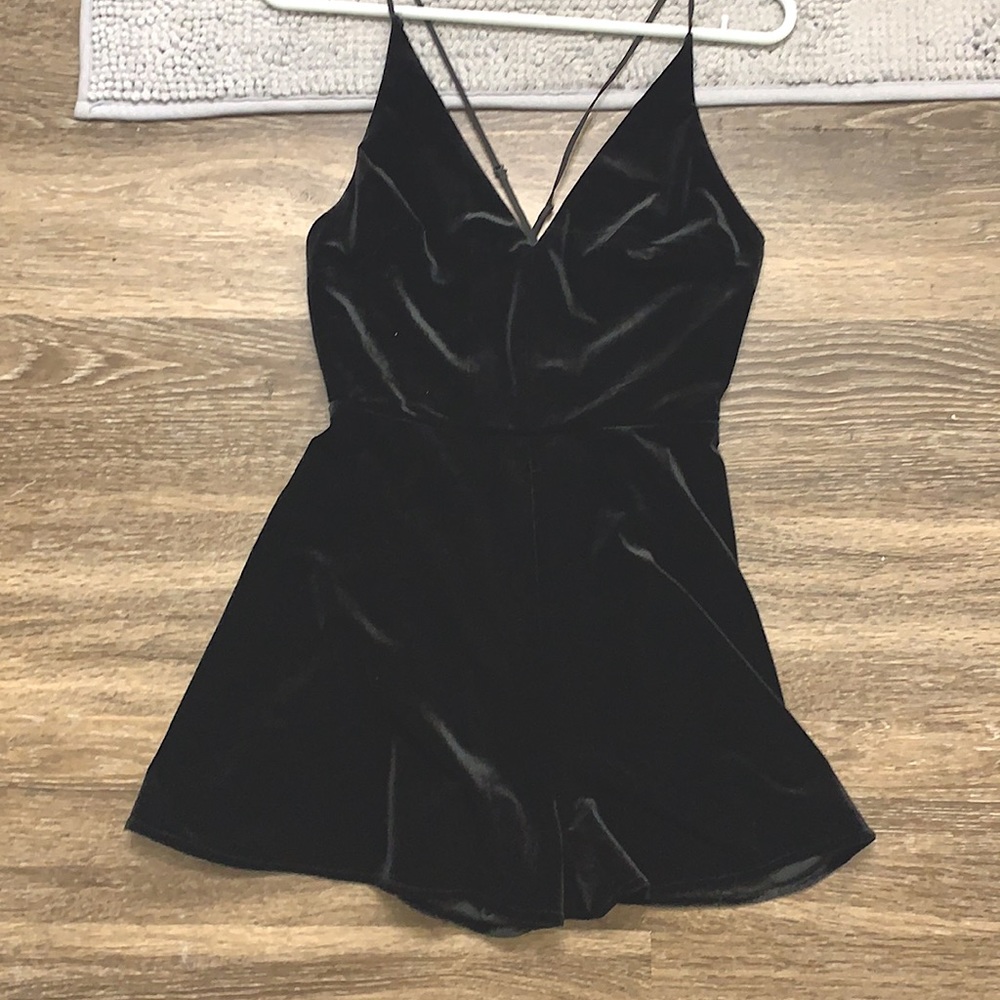 Velvety Night Out Romper